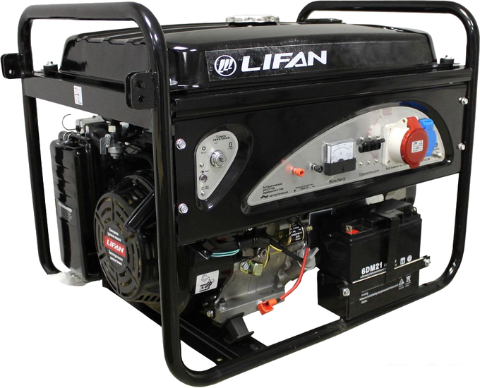 Бензиновый генератор Lifan LF7000E3 - фото