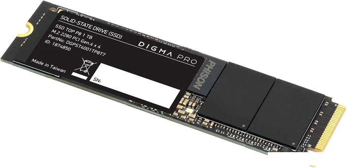 SSD Digma Pro Top P8 1TB DGPST4001TP8T7 - фото