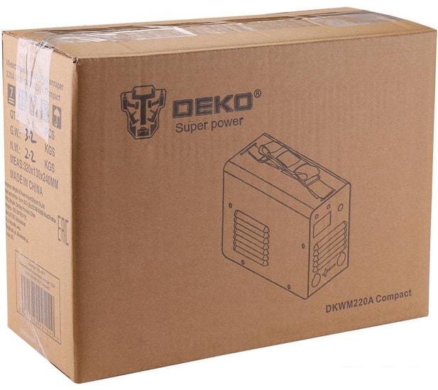 Сварочный инвертор Deko DKWM220A Compact - фото