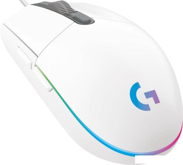 Игровая мышь Logitech G203 Lightsync (белый) - фото