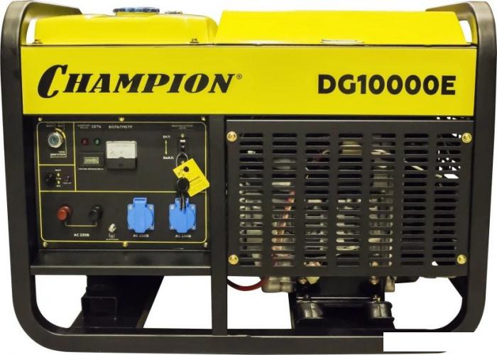 Дизельный генератор Champion DG10000E - фото