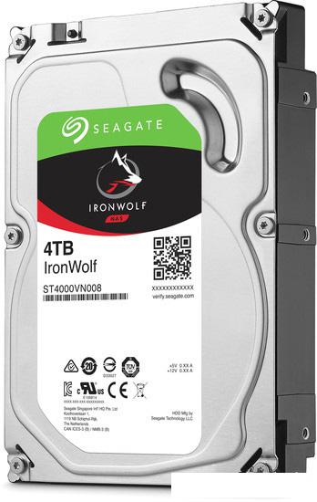 Жесткий диск Seagate Ironwolf 4TB [ST4000VN008] - фото