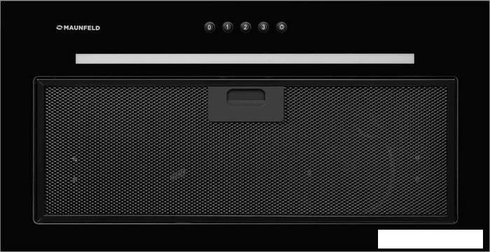 Кухонная вытяжка MAUNFELD Crosby Hardy 1000Push (черный) - фото