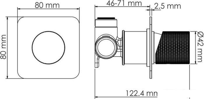 Смеситель Wasserkraft Tauber 6451 - фото