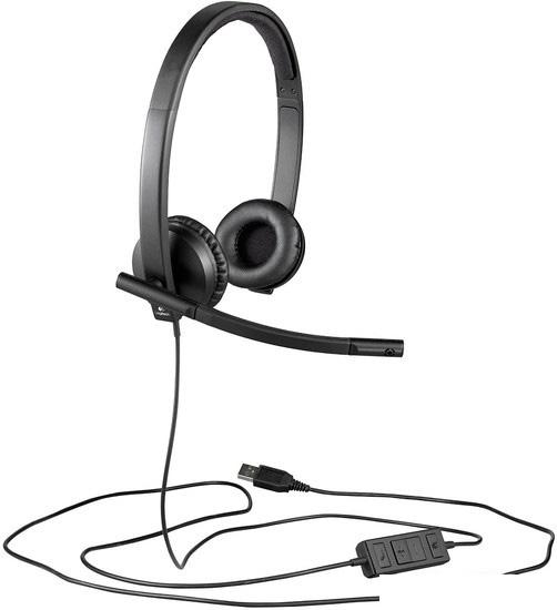 Наушники с микрофоном Logitech USB Headset Stereo H570e - фото