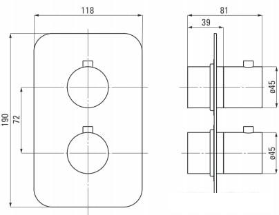 Смеситель Deante Box BXY 0EBT - фото