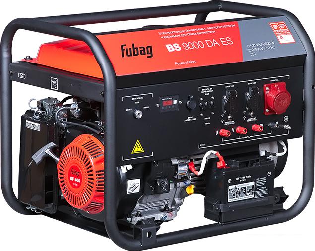 Бензиновый генератор Fubag BS 9000 DA ES - фото