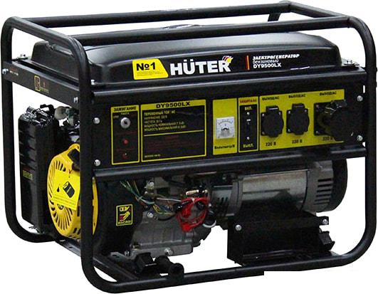 Бензиновый генератор Huter DY9500LX - фото