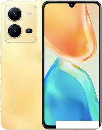 Смартфон Vivo V25e 8GB/128GB (золотистый восход) - фото