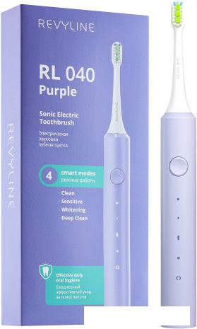 Электрическая зубная щетка Revyline RL 040 (фиолетовый) - фото