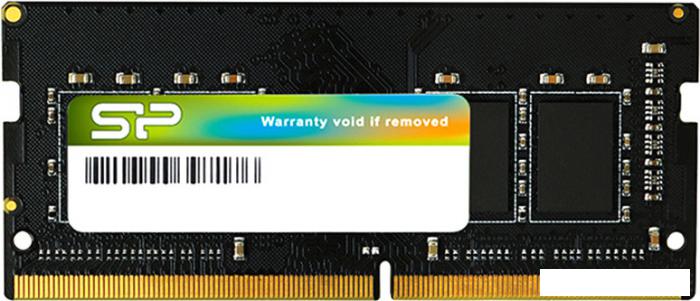 Оперативная память Silicon-Power 16ГБ DDR4 SODIMM 2666 МГц SP016GBSFU266F02 - фото