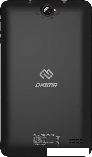 Планшет Digma Citi 8588 CS8205PG 16GB 3G (черный) - фото