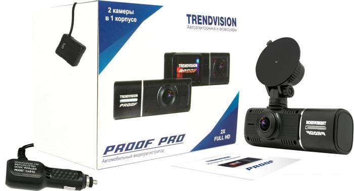 Видеорегистратор-GPS информатор (2в1) TrendVision Proof PRO GPS - фото