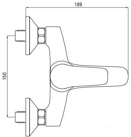 Смеситель Deante New Boro BMO 011M - фото