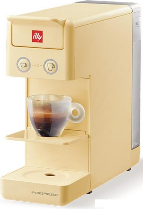 Капсульная кофеварка ILLY iperEspresso Y3.3 (светло-желтый) - фото