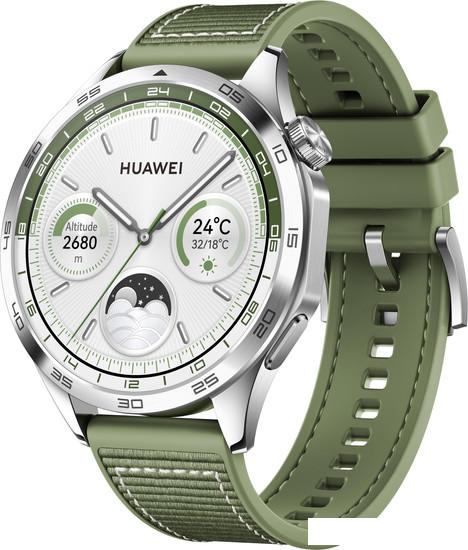 Умные часы Huawei Watch GT 4 46 мм (зеленый) - фото