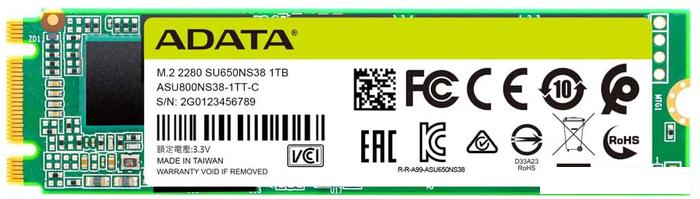 SSD A-Data Ultimate SU650 1TB ASU650NS38-1TT-C - фото