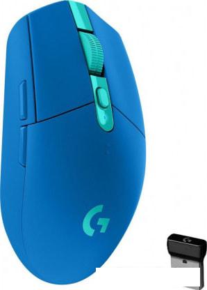 Игровая мышь Logitech G304 Lightspeed (синий) - фото