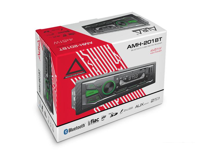USB-магнитола Aura AMH-201BT - фото