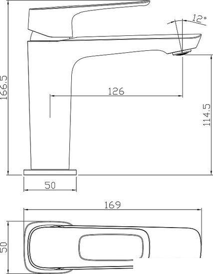 Смеситель Rossinka Silvermix RS46-11 - фото