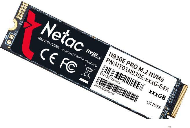 SSD Netac N930E PRO 512GB NT01N930E-512G-E4X-N - фото