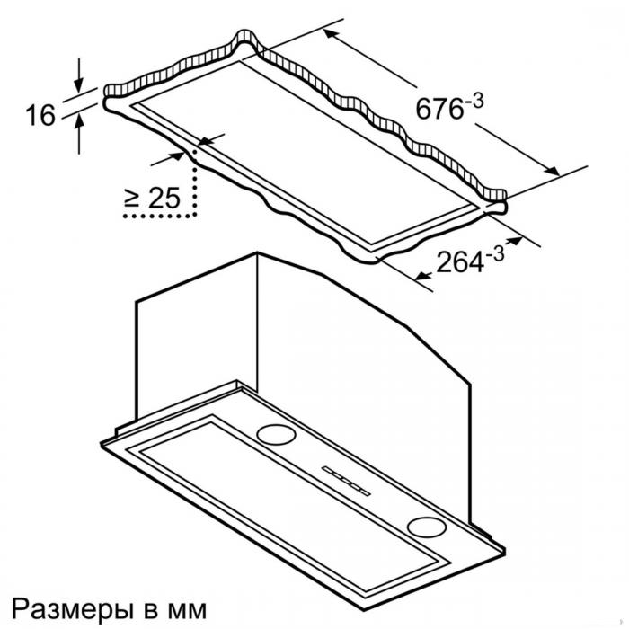 Кухонная вытяжка NEFF D57ML66N1 - фото