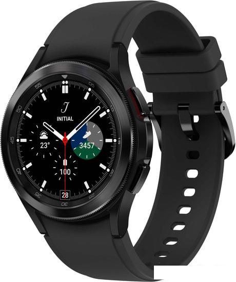 Умные часы Samsung Galaxy Watch4 Classic 42мм (черный) - фото