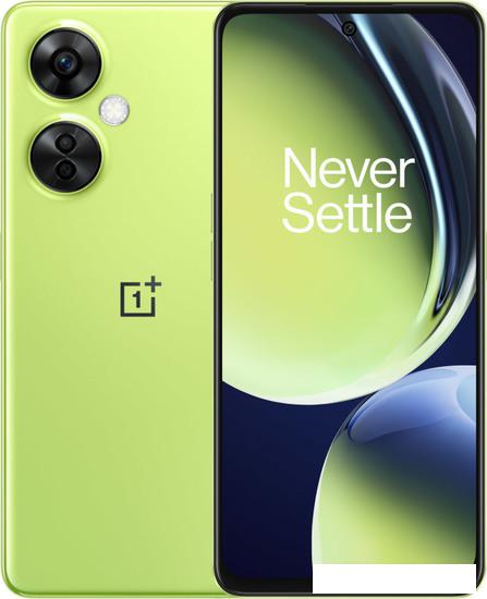 Смартфон OnePlus Nord CE 3 Lite 5G 8GB/256GB глобальная версия (лайм) - фото