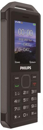 Кнопочный телефон Philips Xenium E2317 (темно-серый) - фото