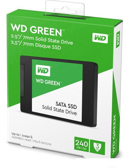 SSD WD Green 240GB WDS240G2G0A - фото