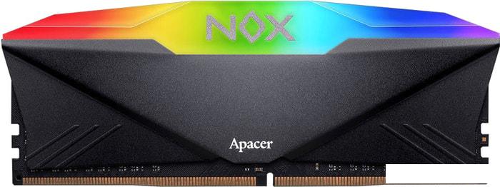 Оперативная память Apacer NOX RGB 8ГБ DDR4 3200 МГц AH4U08G32C28YNBAA-1 - фото