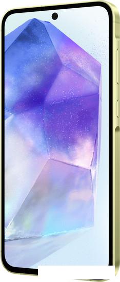 Смартфон Samsung Galaxy A55 SM-A556E 8GB/256GB (желтый) - фото