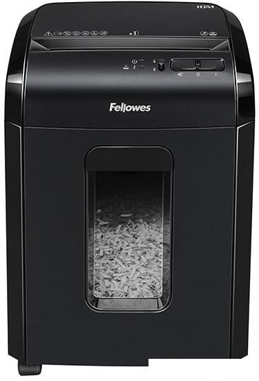 Шредер Fellowes Powershred 10M (черный) - фото