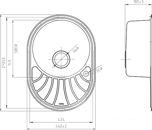 Кухонная мойка IDDIS Suno SUN65SRi77 - фото