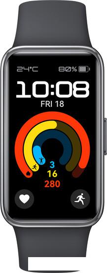 Фитнес-браслет Huawei Band 9 (сияющий черный, международная версия) - фото