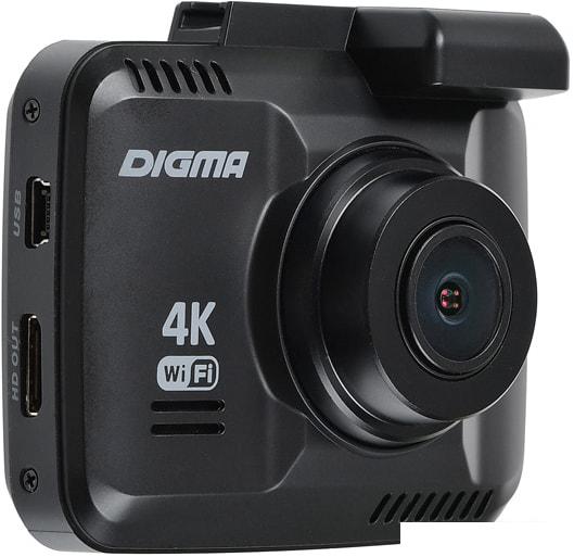 Автомобильный видеорегистратор Digma FreeDrive 600-GW DUAL 4K - фото