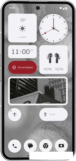 Смартфон Nothing Phone (2) 12GB/256GB (белый) - фото