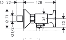 Смеситель Hansgrohe Logis Classic 71260000 - фото