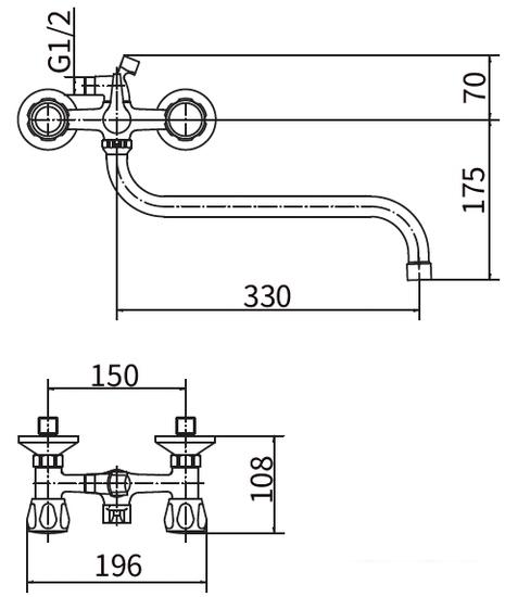 Смеситель PLstart PL2210-30 - фото