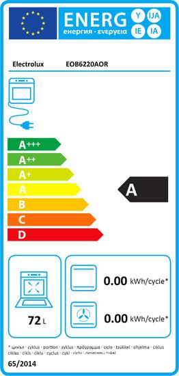 Духовой шкаф Electrolux EOB6220AOR - фото