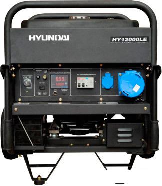 Бензиновый генератор Hyundai HY 12000LE - фото