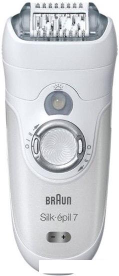 Эпилятор Braun Silk-epil 7 7-561 Wet & Dry + Триммер Braun FG1100 - фото