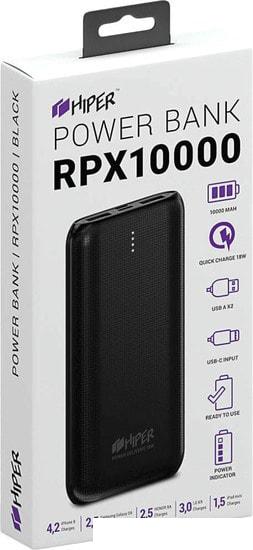 Портативное зарядное устройство Hiper RPX10000 - фото