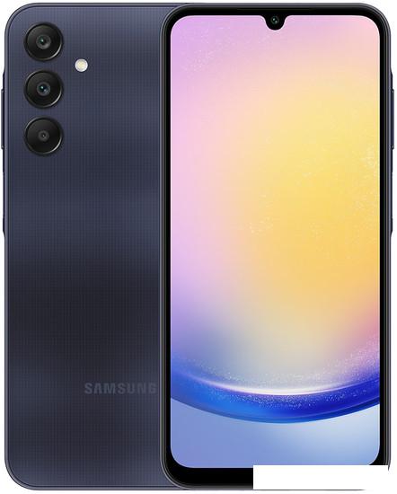 Смартфон Samsung Galaxy A25 6GB/128GB (темно-синий, без Samsung Pay) - фото