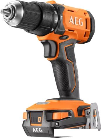 Ударная дрель-шуруповерт AEG Powertools BSB 18G4-202C 4935478631 (с 2-мя АКБ, кейс) - фото