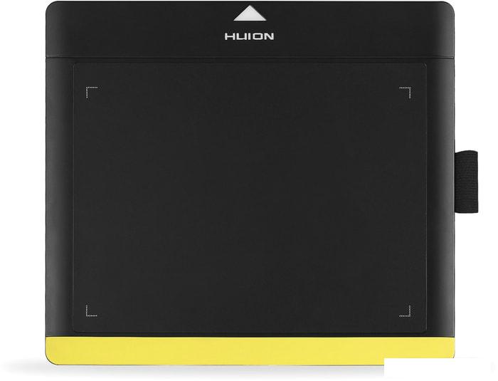 Графический планшет Huion 680TF (черный/желтый) - фото