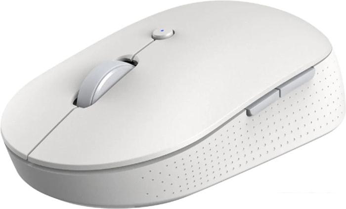 Мышь Xiaomi Mi Dual Mode Wireless Mouse Silent Edition WXSMSBMW02 (белый) - фото