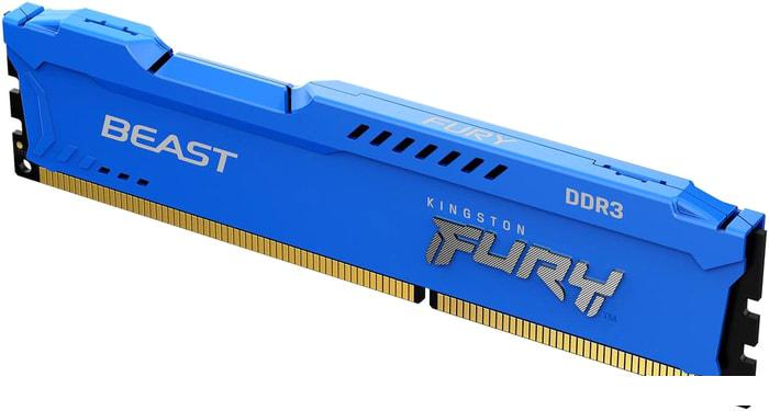 Оперативная память Kingston FURY Beast 2x4GB DDR3 PC3-12800 KF316C10BK2/8 - фото