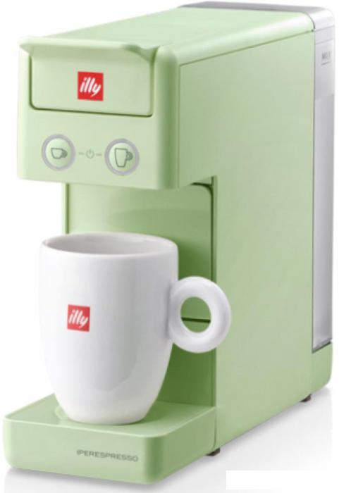 Капсульная кофеварка ILLY iperEspresso Y3.3 (светло-зеленый) - фото