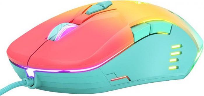 Игровая мышь Onikuma CW902 Rainbow Eclipse - фото